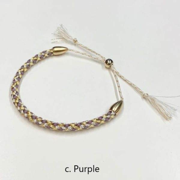 DOMYO KUMIHIMO Bracelet – Maruyatsu-gumi – Available in 5 Colours
